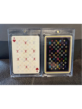 Louis Vuitton 8 of Hearts Takashi Murakami Playing Card